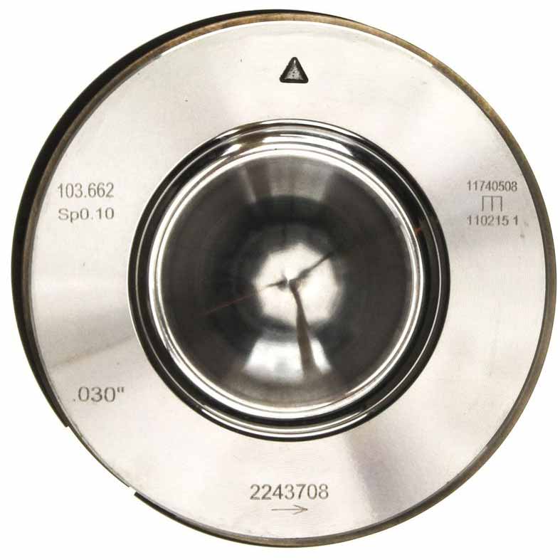 MAHLE 224 - 3709WR.010 Piston With Rings (.010, Left Bank) (2006 - 2010 Duramax) - Southern Diesel Supply