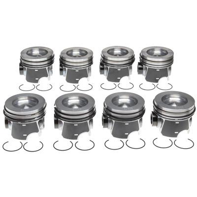 MAHLE 224 - 3953WR - 0.50 Piston With Rings (.50mm - Reduced Compression) (2008 - 2010 Power Stroke) - Southern Diesel Supply