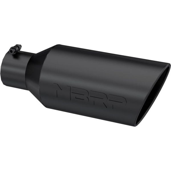 MBRP Rolled Angle Cut Exhaust Tip (4" Inlet, 7" Outlet) - Southern Diesel Supply