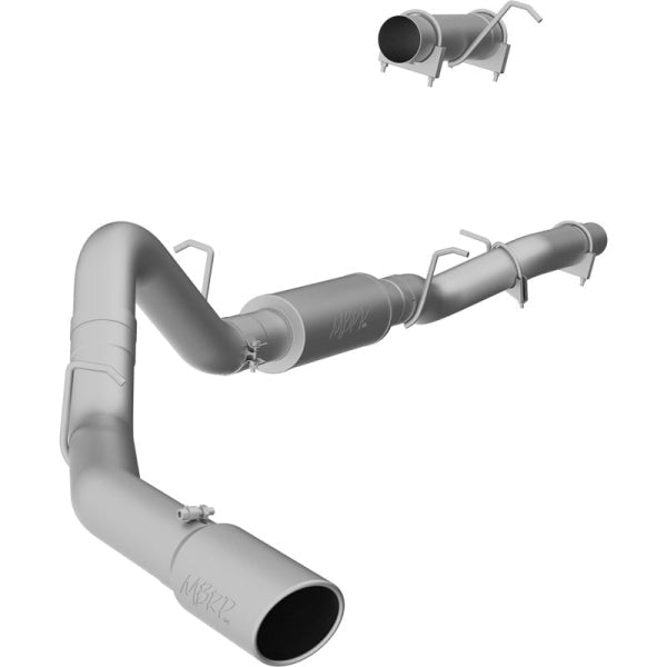 MBRP S6012409 Armor Plus 4" Cat - Back Exhaust System (2006 - 2007 Duramax, Crew & Ext Cab) - Southern Diesel Supply