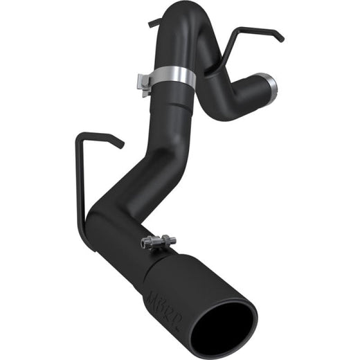 MBRP S6058BLK Armor BLK 3" Black Series Filter-Back Exhaust System (2016-2022 2.8L Duramax)