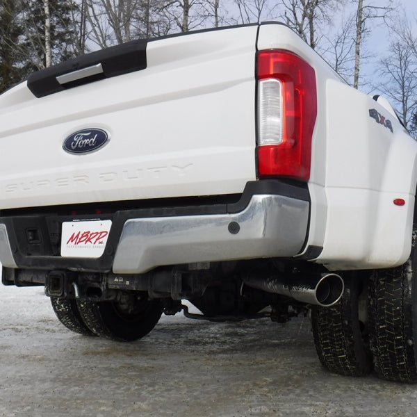 MBRP S6289AL Armor Lite 4" Filter - Back Exhaust System (2017 - 2025 Power Stroke) - Southern Diesel Supply