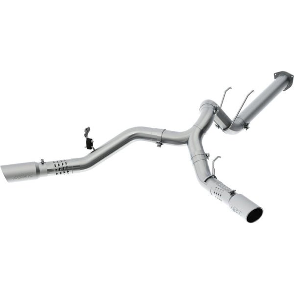 MBRP S6291409 Armor Plus 4" Dual Filter - Back Exhaust (2017 - 2024 Power Stroke) - Southern Diesel Supply