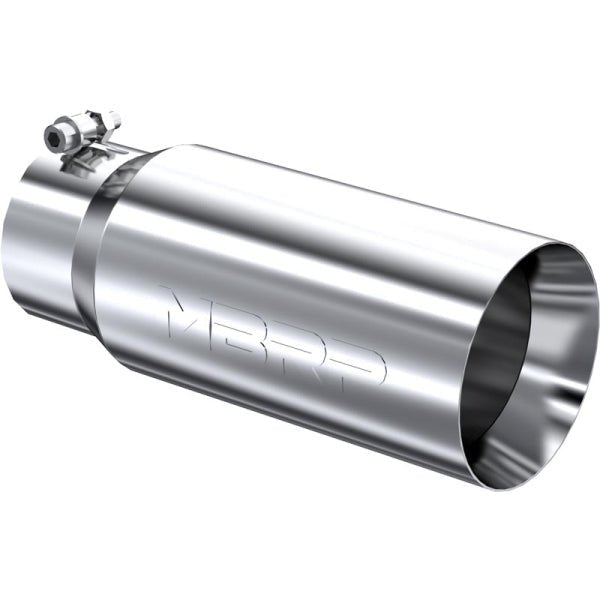 MBRP T5049 Straight Cut Exhaust Tip (4" Inlet, 5" Outlet) - Southern Diesel Supply