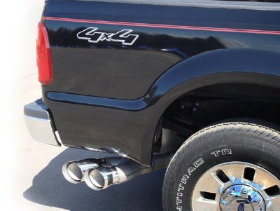 MBRP T5111 Factory Exhaust 5" Tip Cover Set (2008 - 2025 Power Stroke, Stock Exhaust) - Southern Diesel Supply
