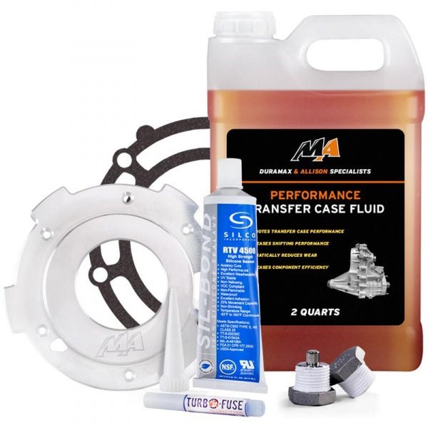 Merchant Automotive 10382 T - Case Upgrade with Drain Plugs & Fluid (2001 - 2007 Duramax) - Southern Diesel Supply