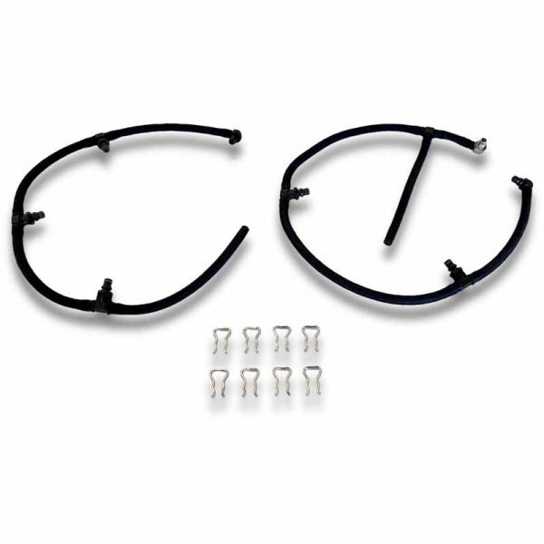 Merchant Automotive 20249 Fuel Injector Return Line & Clip Set (2004.5 - 2010 Duramax) - Southern Diesel Supply