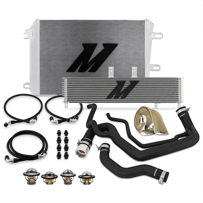 Mishimoto MMB - DMAX - 002 Radiator & Transmission Cooler Ultimate Bundle (2006 - 2010 Duramax) - Southern Diesel Supply