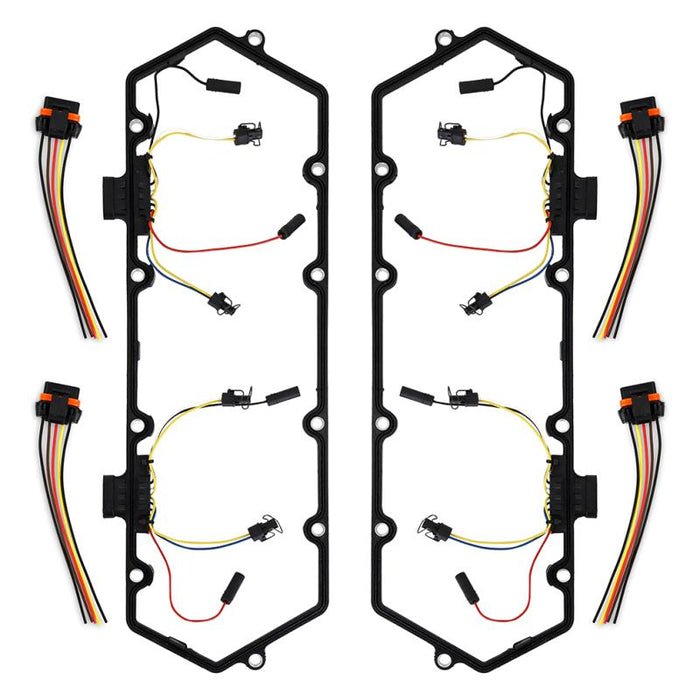Mishimoto MMGH - F2D - 94 Valve Cover Gasket & Glow Plug Harness Kit (1994 - 1997 Power Stroke) - Southern Diesel Supply