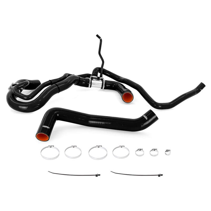 Mishimoto MMHOSE - DMAX - 17 Black Silicone Radiator Hose Kit (2017 - 2019 Duramax) - Southern Diesel Supply
