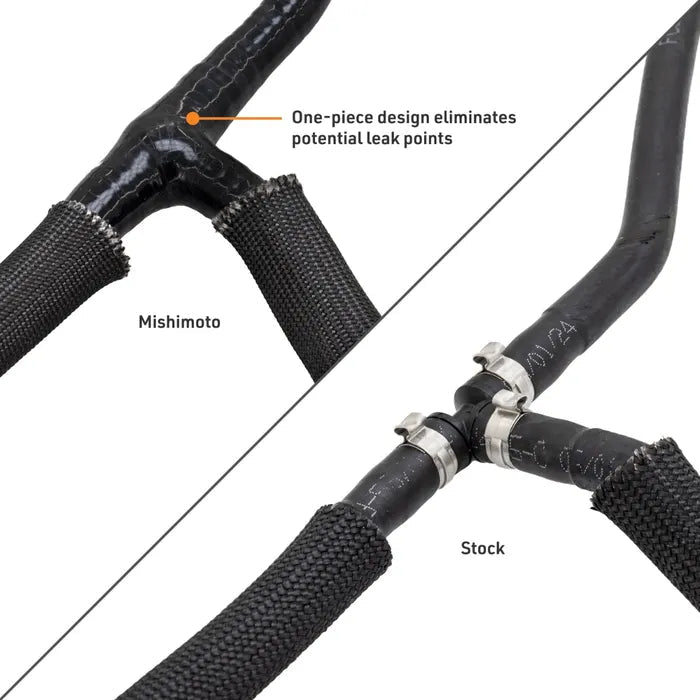 Mishimoto MMHOSE - F2D - 17OV Silicone Coolant Overflow Hose (2017 - 2019 Power Stroke) - Southern Diesel Supply