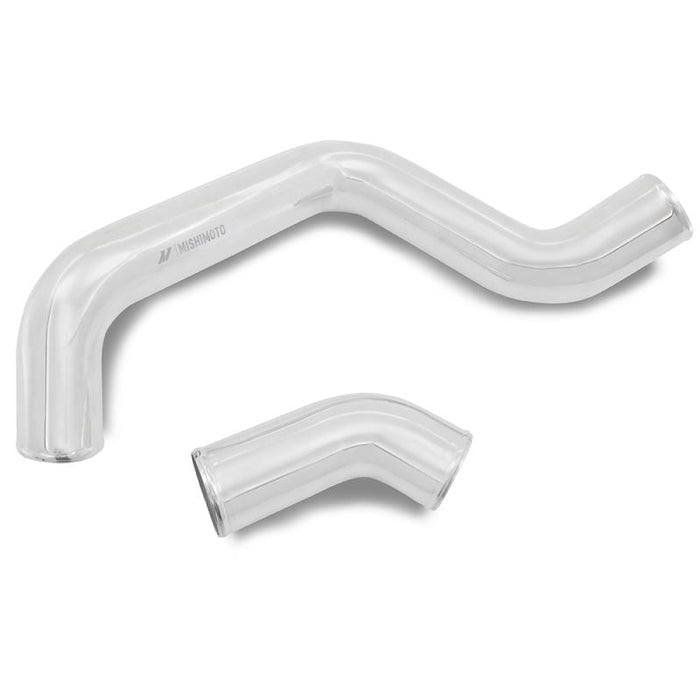 Mishimoto MMICP - DMAX - 17H Hot - Side Black Intercooler Pipe & Boot Kit (2017 - 2019 Duramax) - Southern Diesel Supply