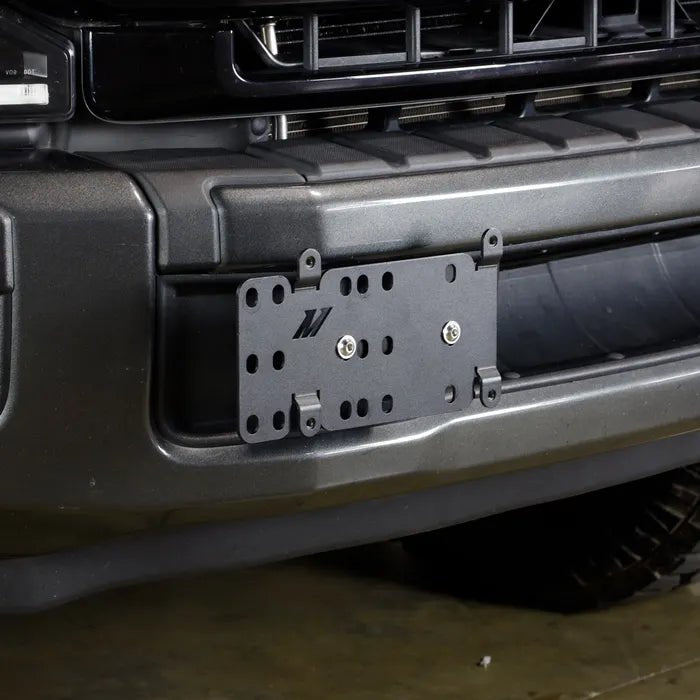 Mishimoto MMLP - F2D - 11 License Plate Relocation Bracket (2011 - 2016 Power Stroke) - Southern Diesel Supply