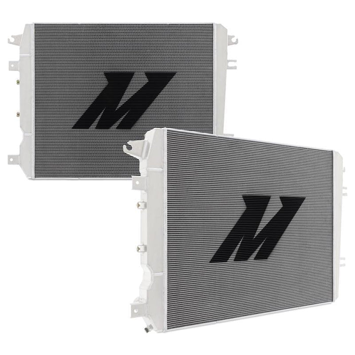 Mishimoto MMRAD - DMAX - 17 Aluminum Performance Radiator (2017 - 2019 Duramax) - Southern Diesel Supply