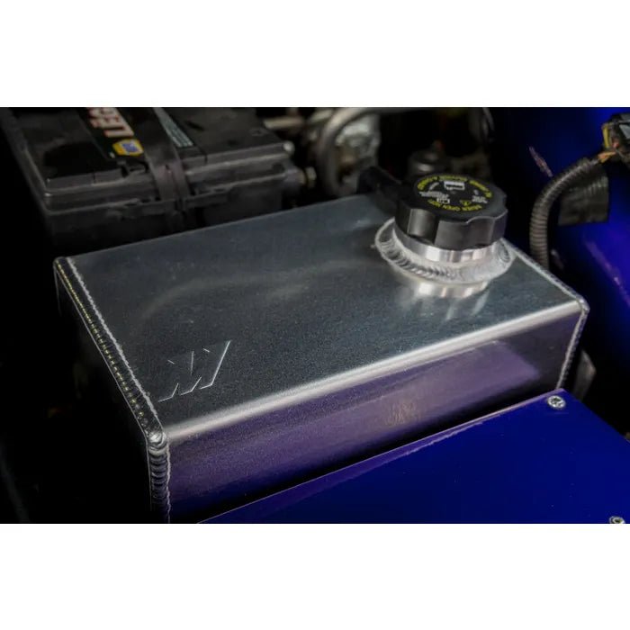 Mishimoto MMRT - DMAX - 01 Wrinkle Black Aluminum Degas Tank (2001 - 2007 Duramax) - Southern Diesel Supply