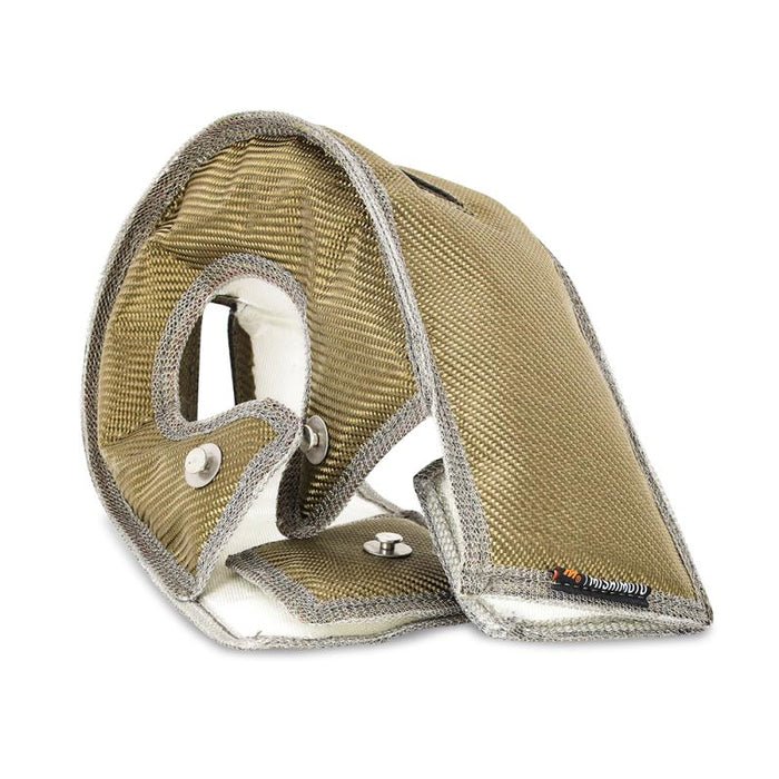 Mishimoto MMTB - DMAX - 05 Titanium Turbo Blanket (2004.5 - 2016 Duramax) - Southern Diesel Supply