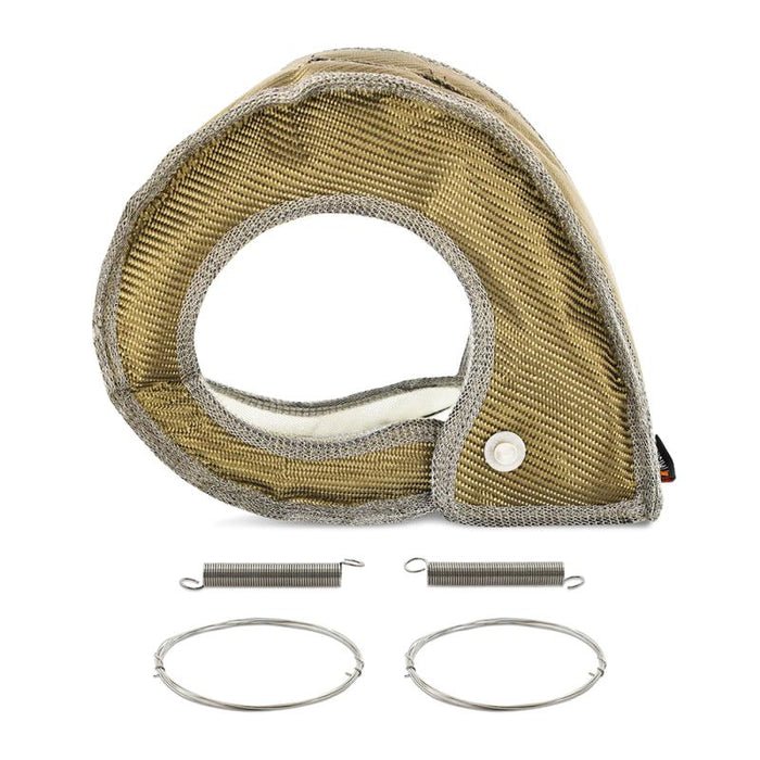Mishimoto MMTB - DMAX - 17 Titanium Turbo Blanket (2017 - 2019 Duramax) - Southern Diesel Supply