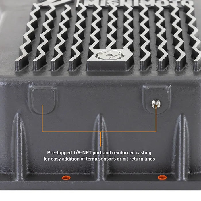 Mishimoto MMTP - DMAX - 01 Transmission Pan (2001 - 2019 Duramax) - Southern Diesel Supply