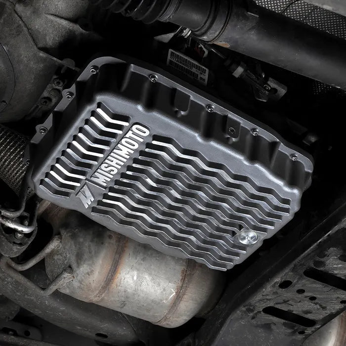 Mishimoto MMTP - RAM - 07 68RFE Cast Aluminum Transmission Pan (2007.5 - 2024 Cummins) - Southern Diesel Supply