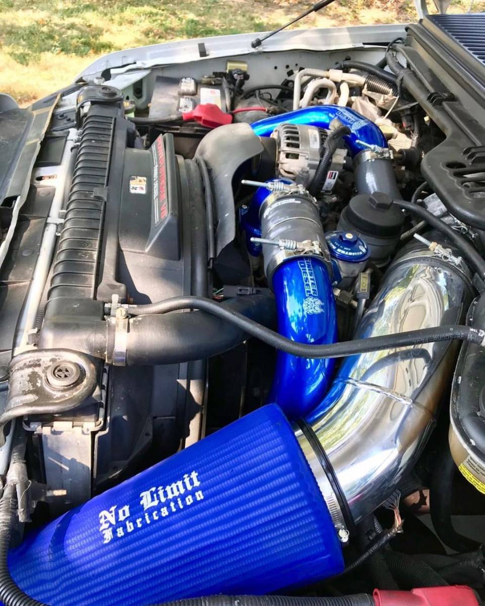 No Limit Fabrication 60CAIBD Cold Air Intake (2003-2007 6.0L PowerStroke, Stock Turbo) - Southern Diesel Supply