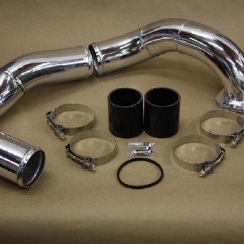 No Limit Fabrication 6.4 Coldside Kit 08 - 10 Ford Super Duty Power Stroke Polished Aluminum No Limit Fabrication - Southern Diesel Supply