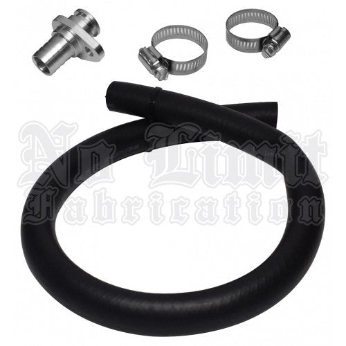 No Limit Fabrication 6.4 Factory Coolant Replacement Line Fix 08 - 10 Ford Super Duty Power Stroke No Limit Fabrication - Southern Diesel Supply