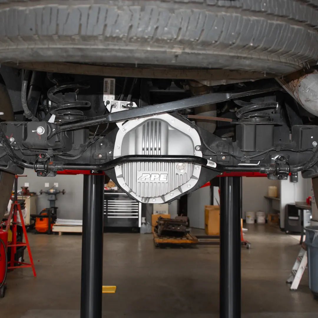 Pacific Performance Engineering | PPE 11.5"/11.8" - 14 - Bolt Heavy - Duty Cast Aluminum Rear Differential Cover (2019 - 2025 Cummins) - Southern Diesel Supply