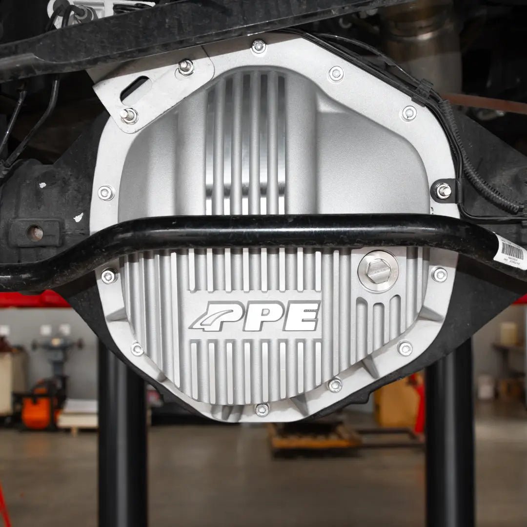 Pacific Performance Engineering | PPE 11.5"/11.8" - 14 - Bolt Heavy - Duty Cast Aluminum Rear Differential Cover (2019 - 2025 Cummins) - Southern Diesel Supply