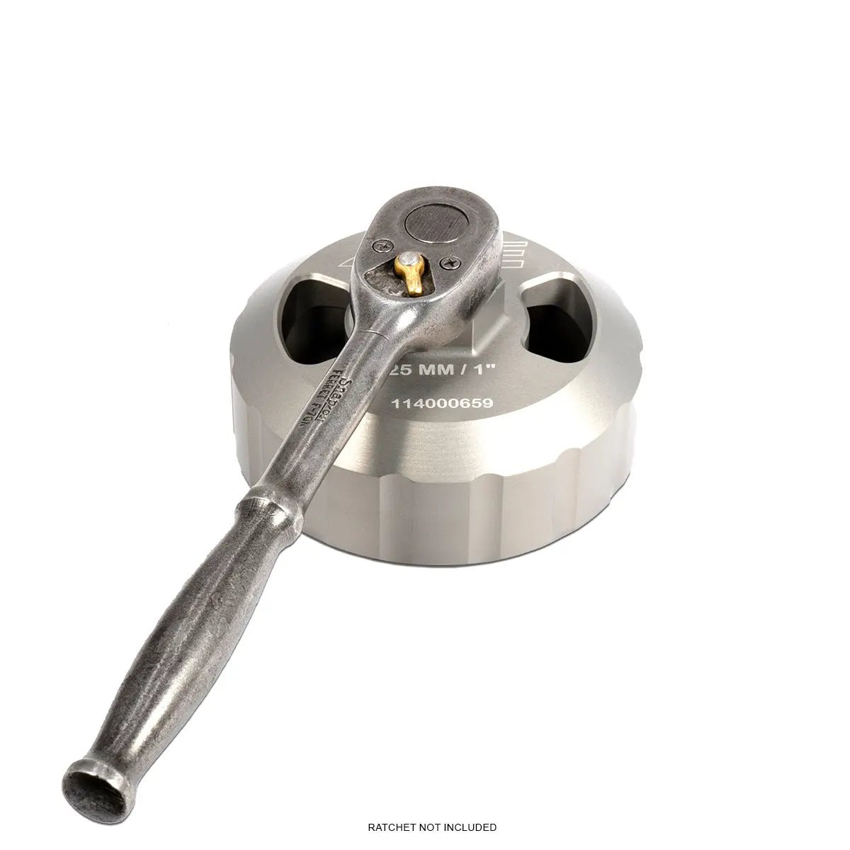 PPE 114000659 76mm Billet Aluminum Engine Oil Filter Socket (2021 - 2026 3.0L Duramax) - Southern Diesel Supply