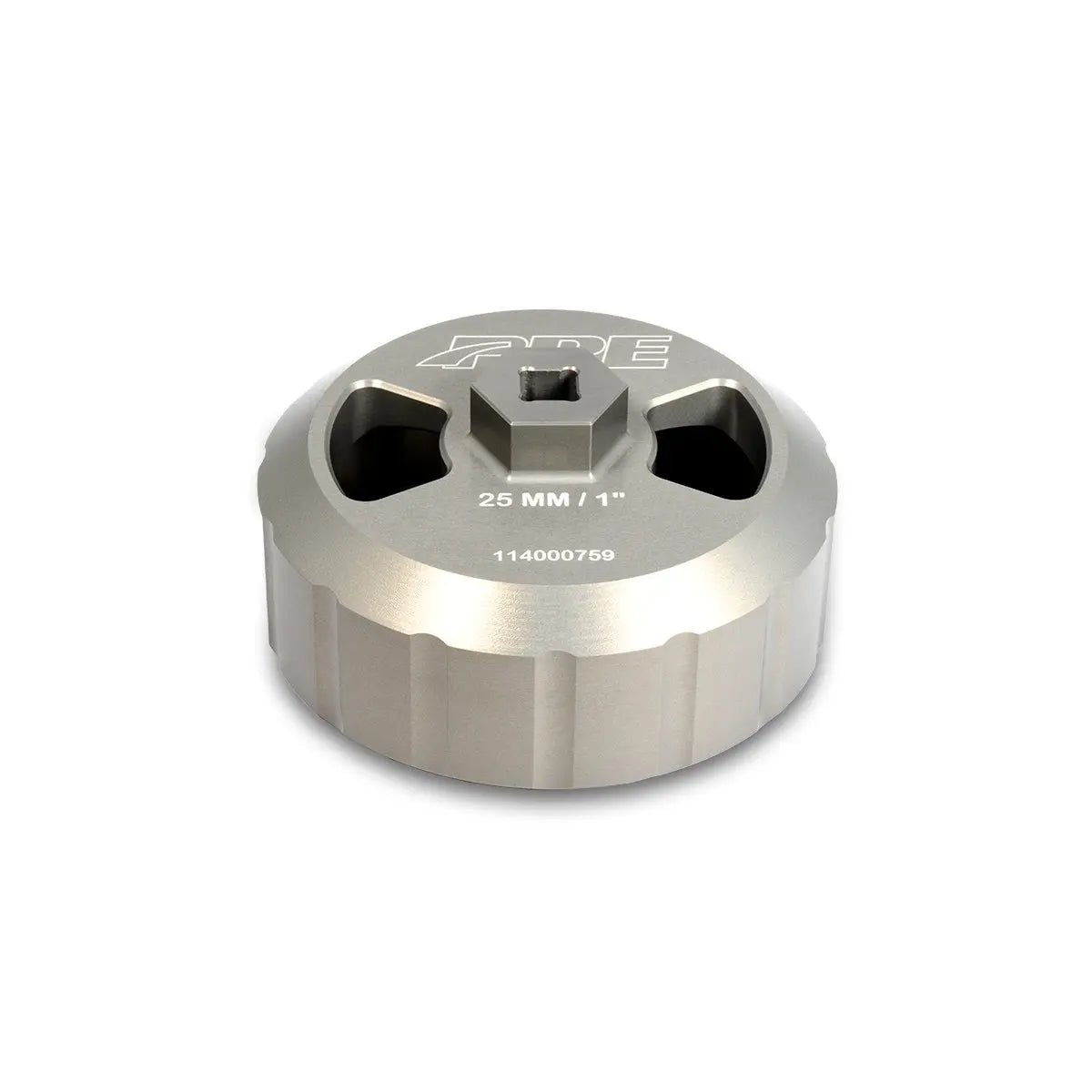 PPE 114000759 93mm Billet Aluminum Engine Oil Filter Socket (2011 - 2026 6.7L Power Stroke, 2020 - 2025 6.6L Duramax) - Southern Diesel Supply