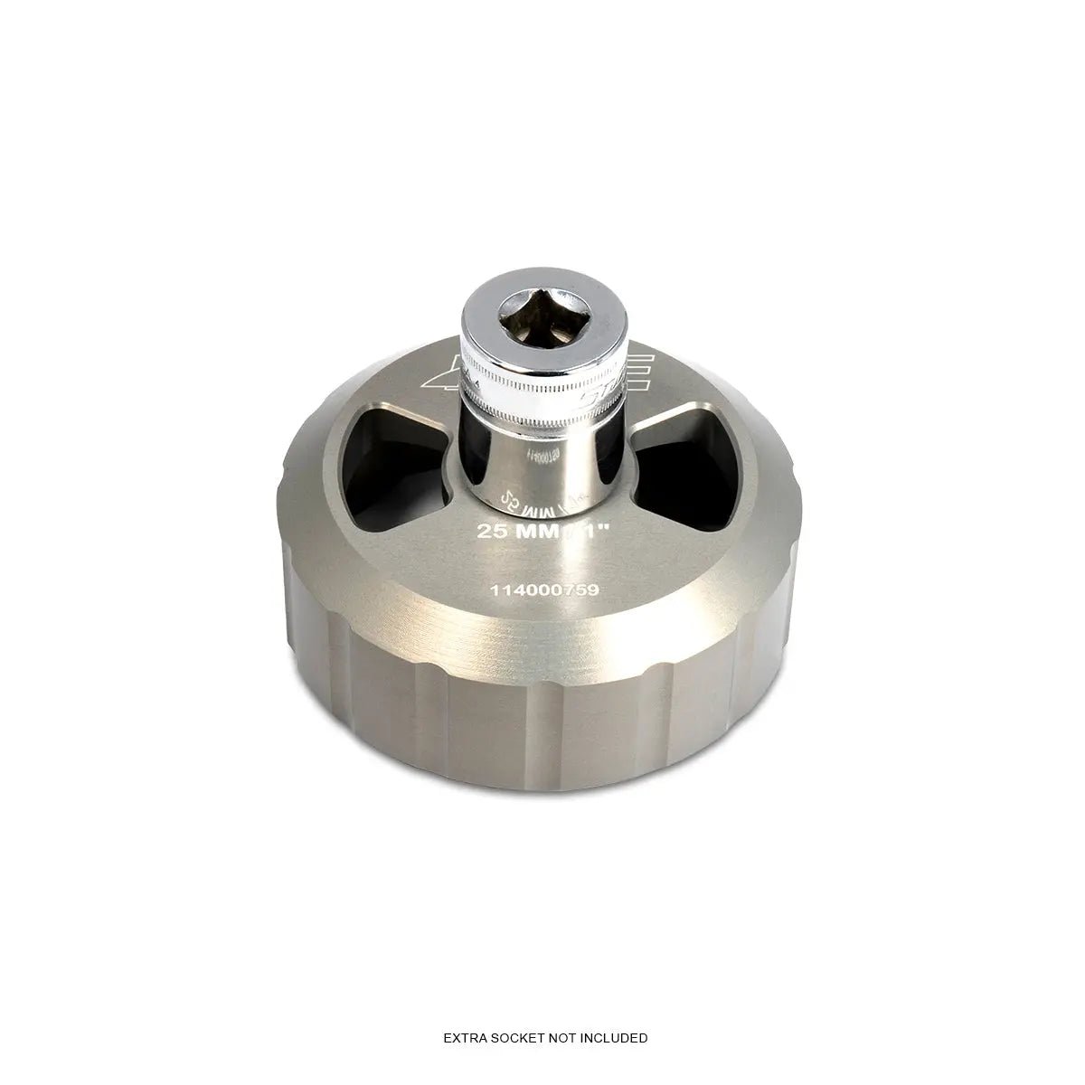 PPE 114000759 93mm Billet Aluminum Engine Oil Filter Socket (2011 - 2026 6.7L Power Stroke, 2020 - 2025 6.6L Duramax) - Southern Diesel Supply