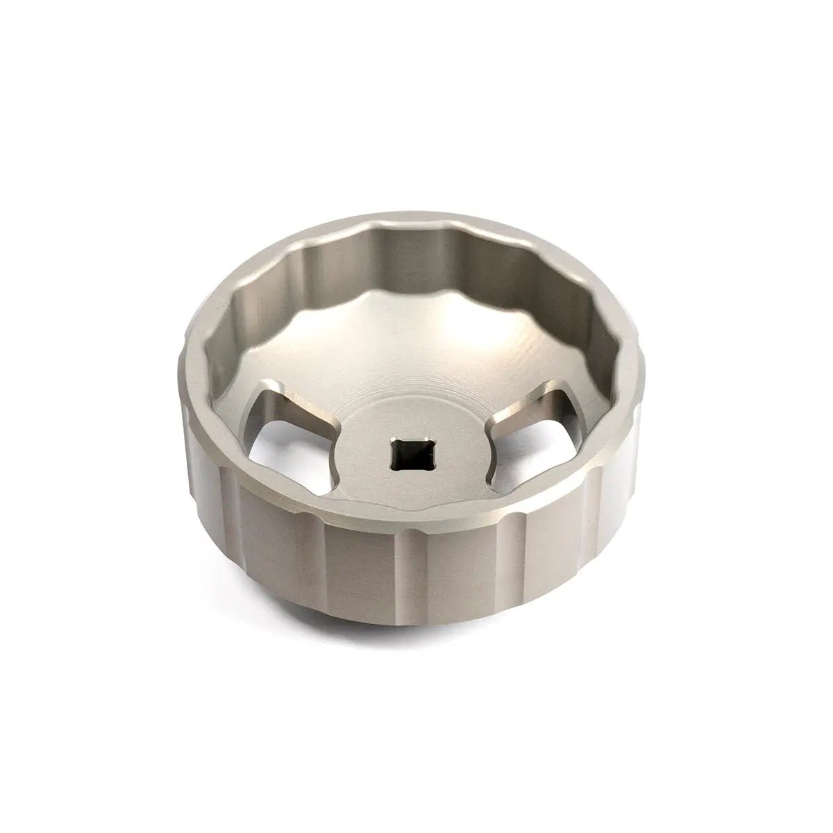 PPE 114000759 93mm Billet Aluminum Engine Oil Filter Socket (2011 - 2026 6.7L Power Stroke, 2020 - 2025 6.6L Duramax) - Southern Diesel Supply