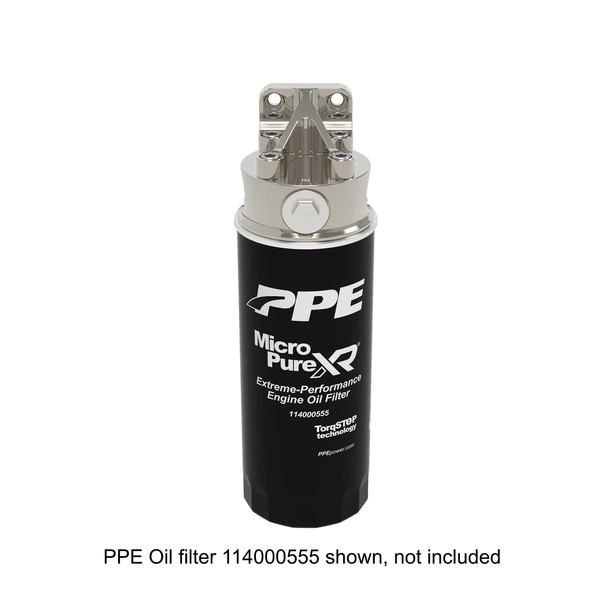 PPE 114002000 304 Stainless Steel Remote Filter Mount (2001 - 2010 Duramax) - Southern Diesel Supply
