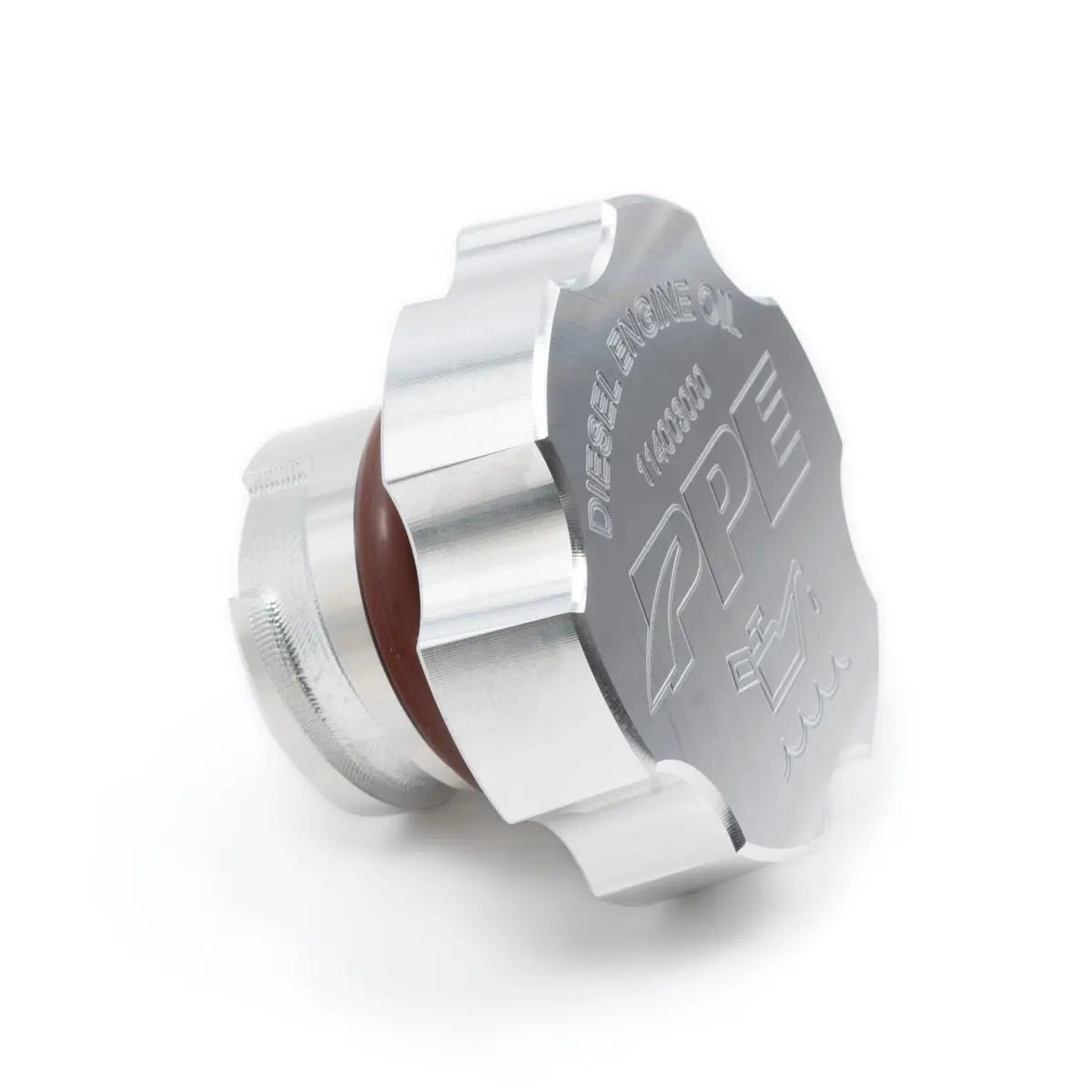 PPE 114003000 Billet Aluminum Engine Oil Filler Cap (2001 - 2016 Duramax) - Southern Diesel Supply