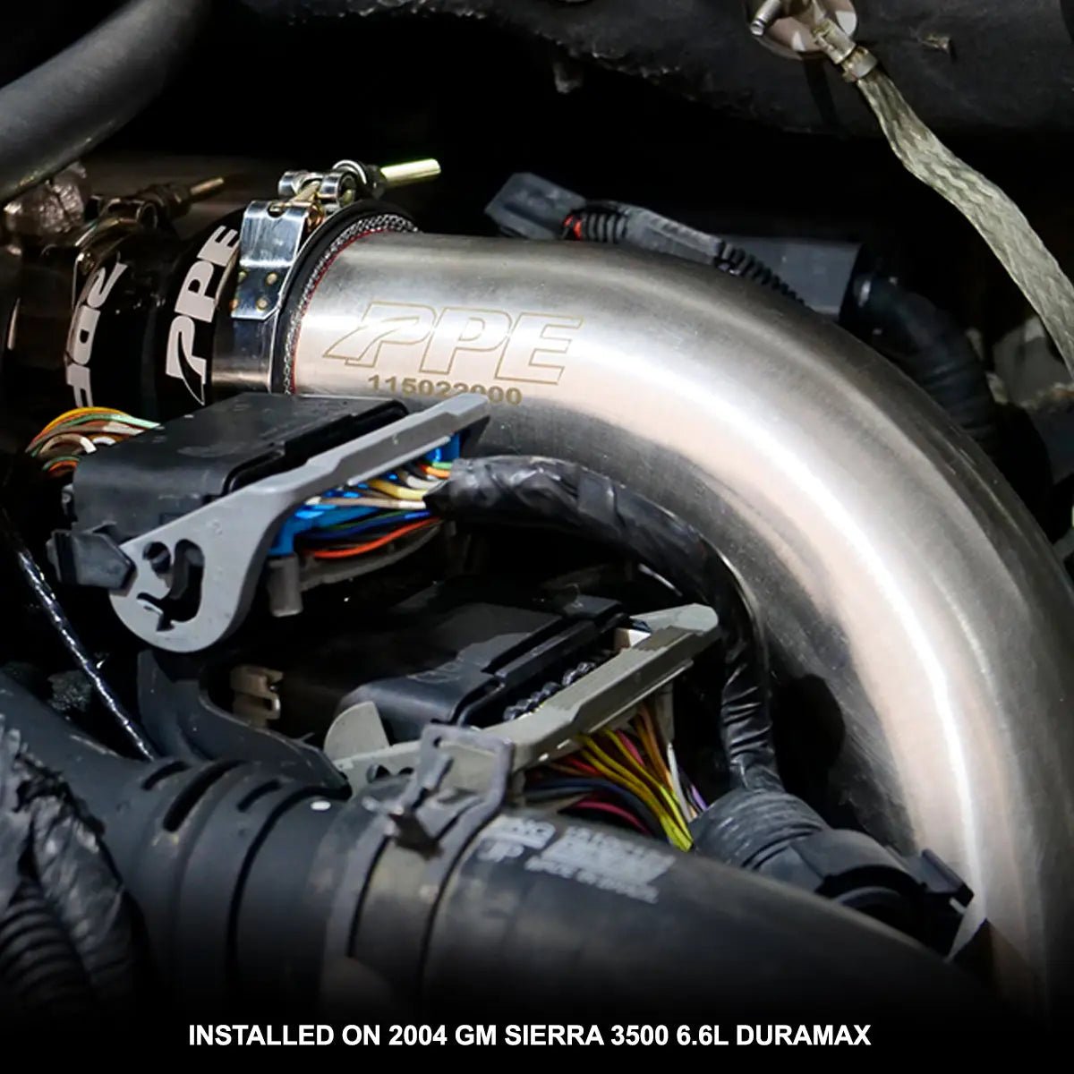 PPE 115022020 3" Hot Side Intercooler Pipe (2004.5 - 2010 Duramax) - Southern Diesel Supply