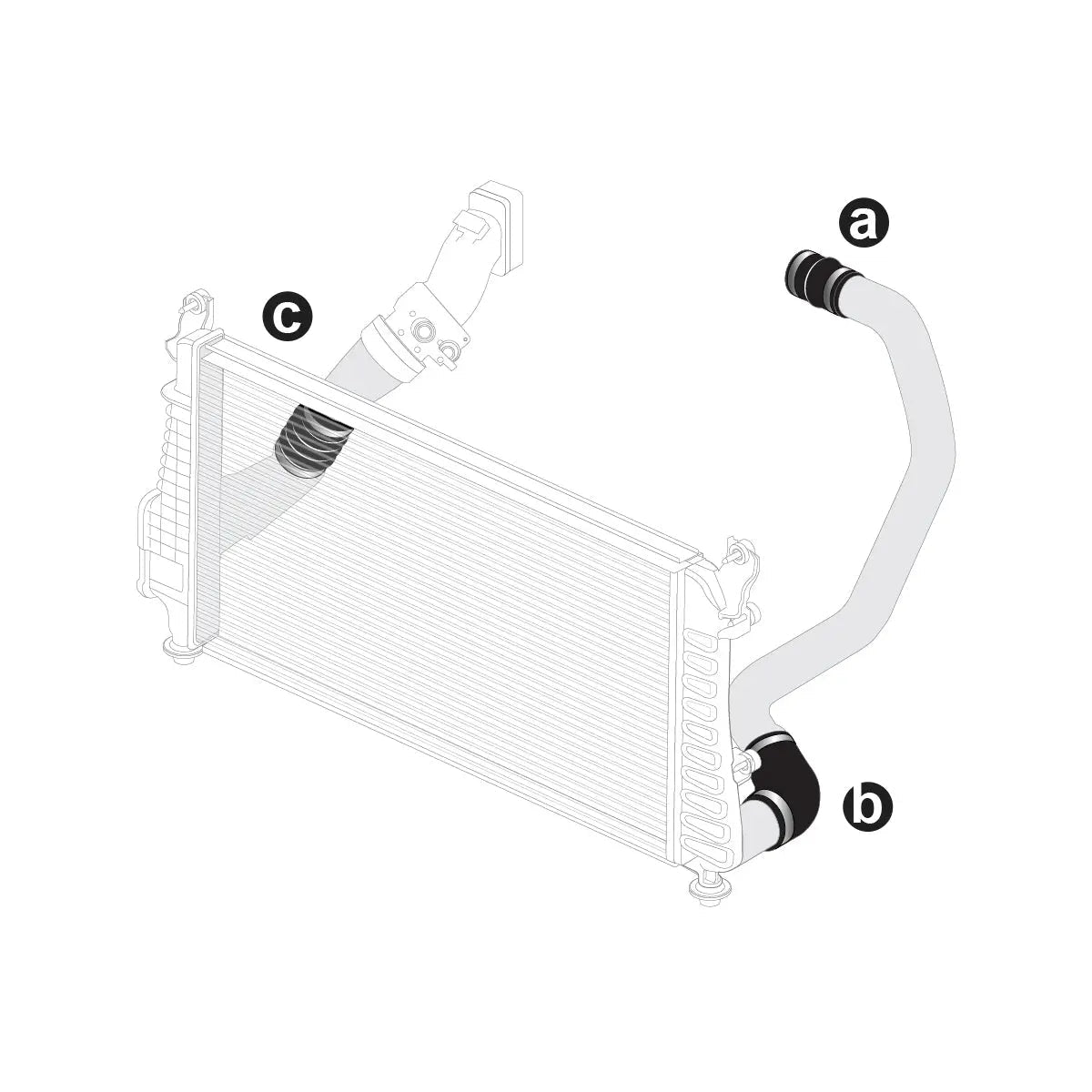 PPE 115910610 Silicone Hose & Clamp Kit (2006 - 2010 Duramax) - Southern Diesel Supply