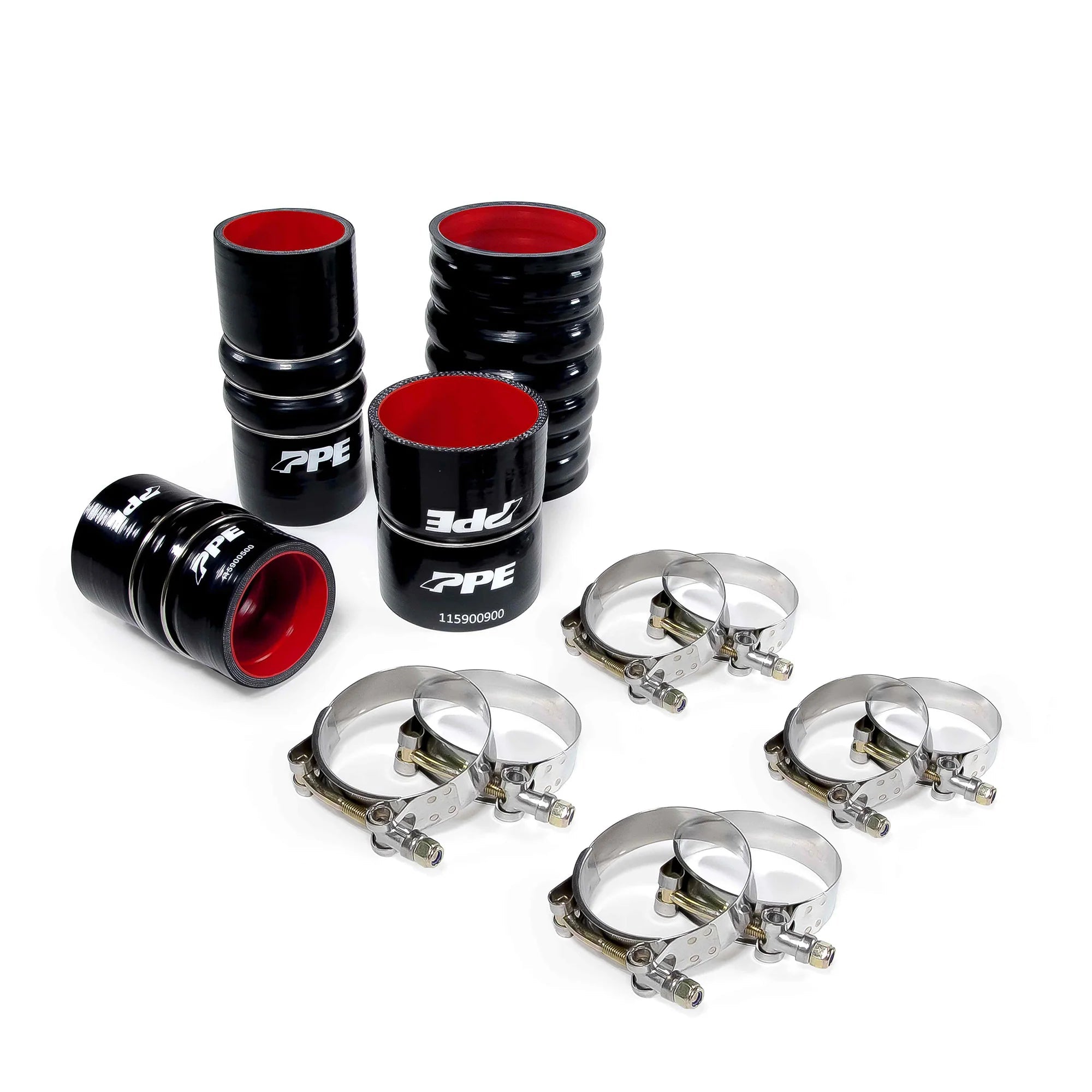 PPE 115911114 Silicone Hose & Clamp Kit (2011 - 2016 Duramax) - Southern Diesel Supply