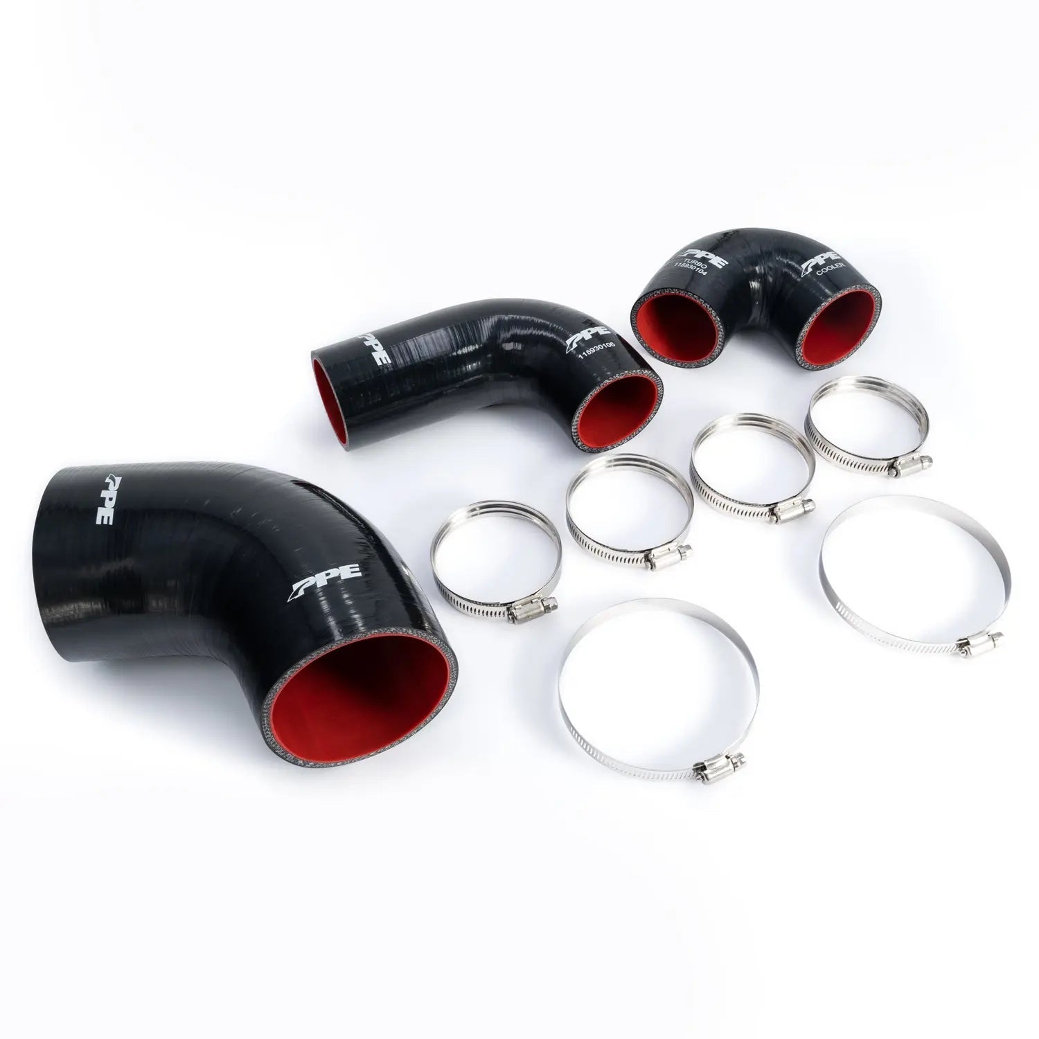 PPE 115930100 Silicone Intake and Intercooler Hose (2020 - 2025 3.0L Duramax) - Southern Diesel Supply