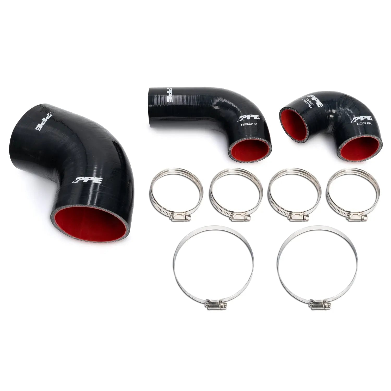 PPE 115930100 Silicone Intake and Intercooler Hose (2020 - 2025 3.0L Duramax) - Southern Diesel Supply