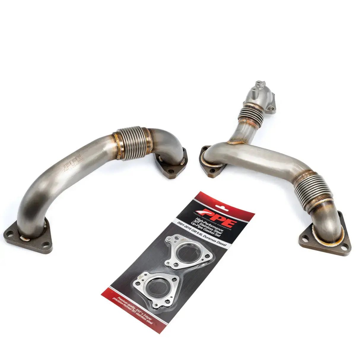 PPE 116121115 OEM Length Replacement High Flow Up-Pipe Kit (2011-2016 6.6L Duramax) - Southern Diesel Supply