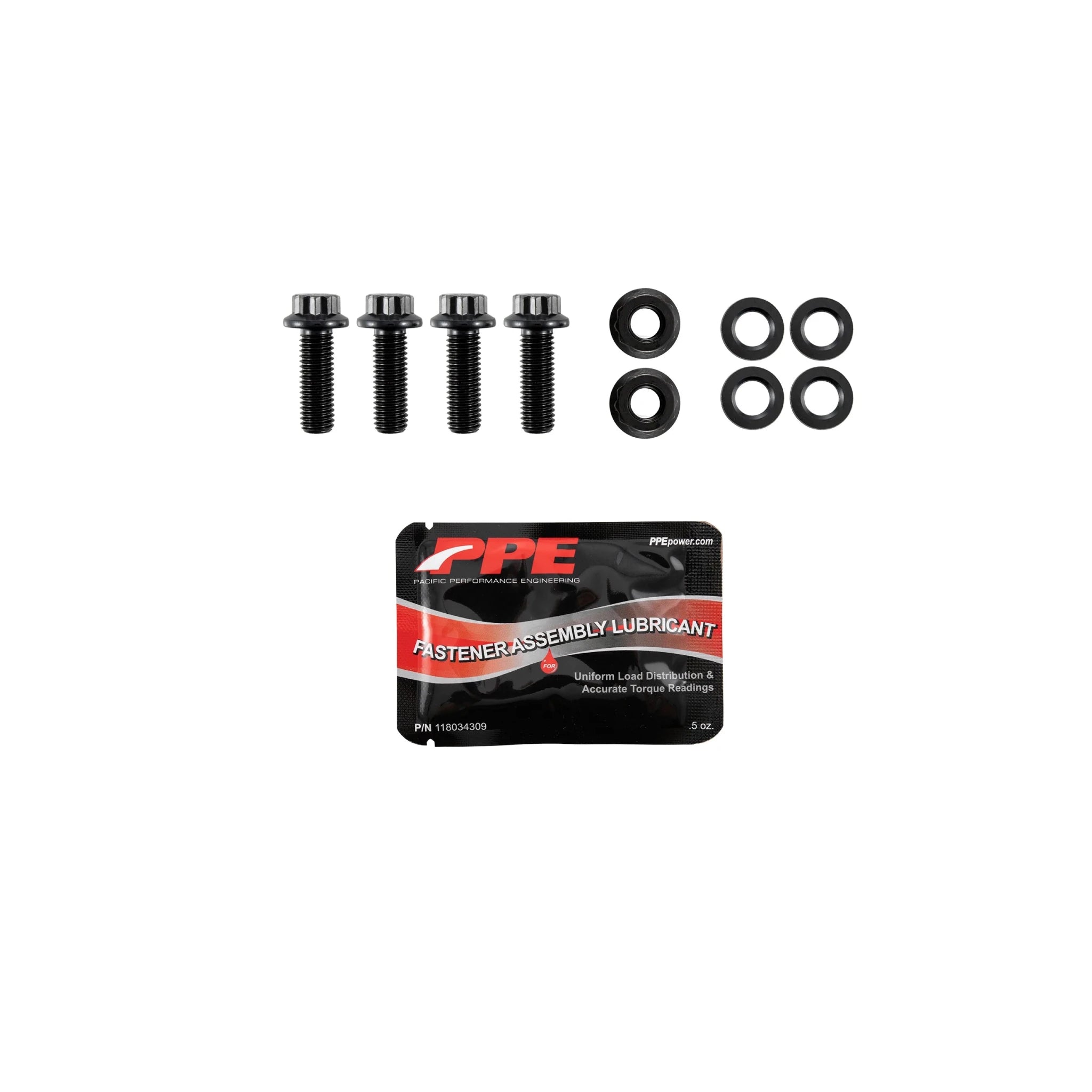 PPE 117000403 LB7 Turbo Downpipe Bolt & Nut Set (2001 - 2004 Duramax) - Southern Diesel Supply