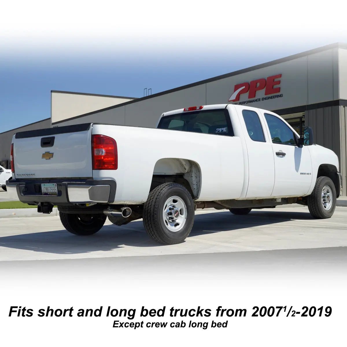 PPE 117010350 4" T304 Stainless Steel Filter - Back Exhaust System (2007.5 - 2019 Duramax) - Southern Diesel Supply