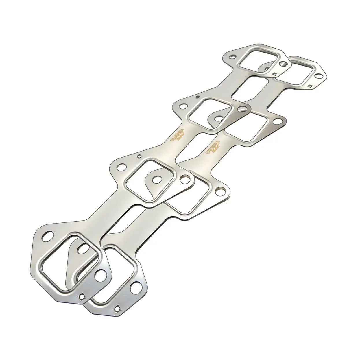 PPE 118062020 2 - Piece Exhaust Manifold Gasket Set With Oversized Ports (2001 - 2016 Duramax) - Southern Diesel Supply