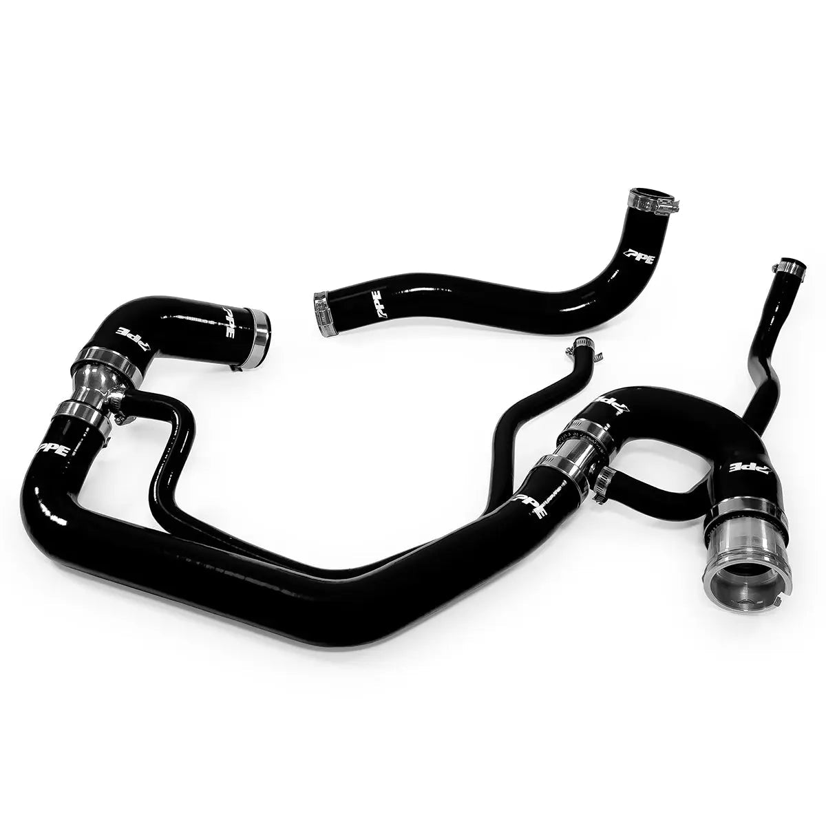 PPE 119020200 Silicone Upper & Lower Radiator Hose Kit (2006 - 2010 Duramax) - Southern Diesel Supply