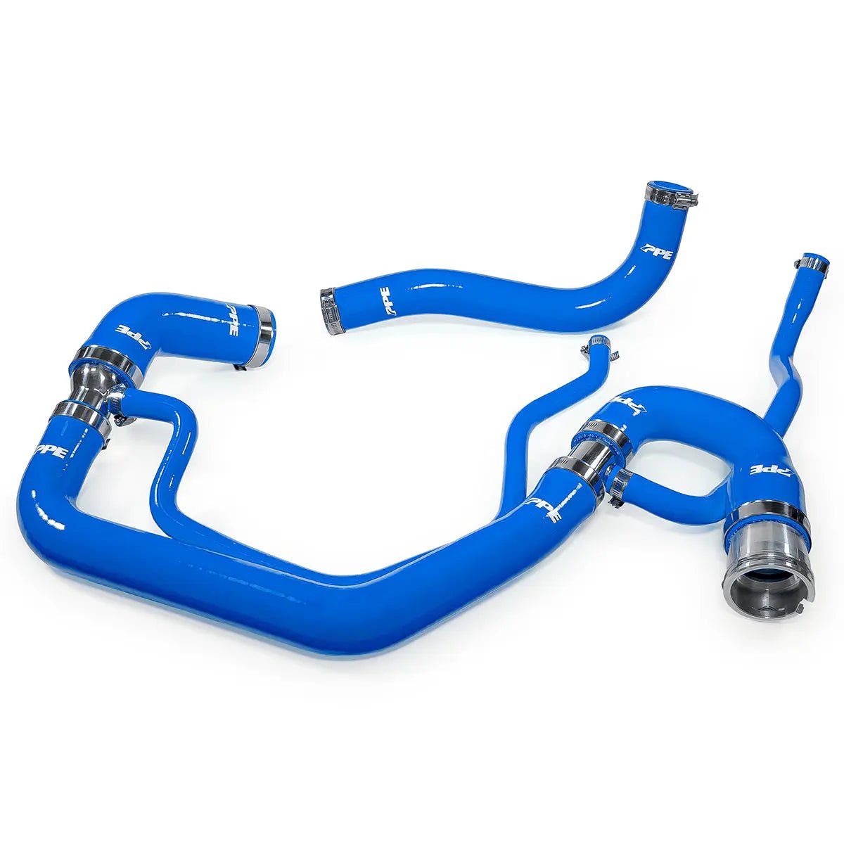 PPE 119020200 Silicone Upper & Lower Radiator Hose Kit (2006 - 2010 Duramax) - Southern Diesel Supply