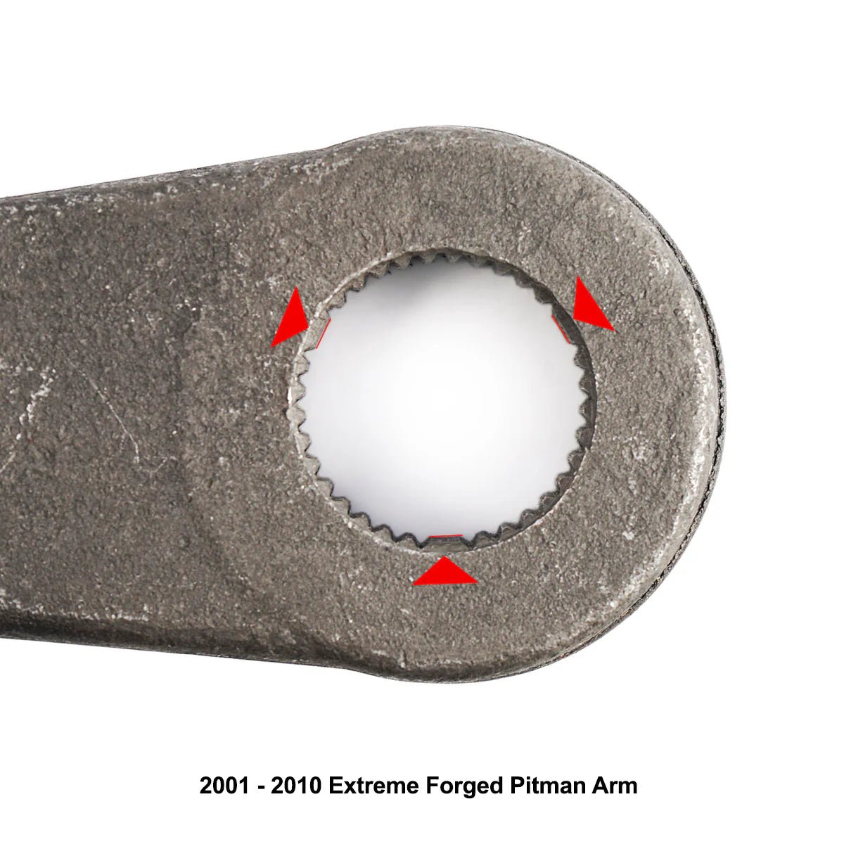 PPE 158050000 Extreme - Duty Forged Pitman Arm (3 - Groove) (2001 - 2010 6.6L Duramax) - Southern Diesel Supply