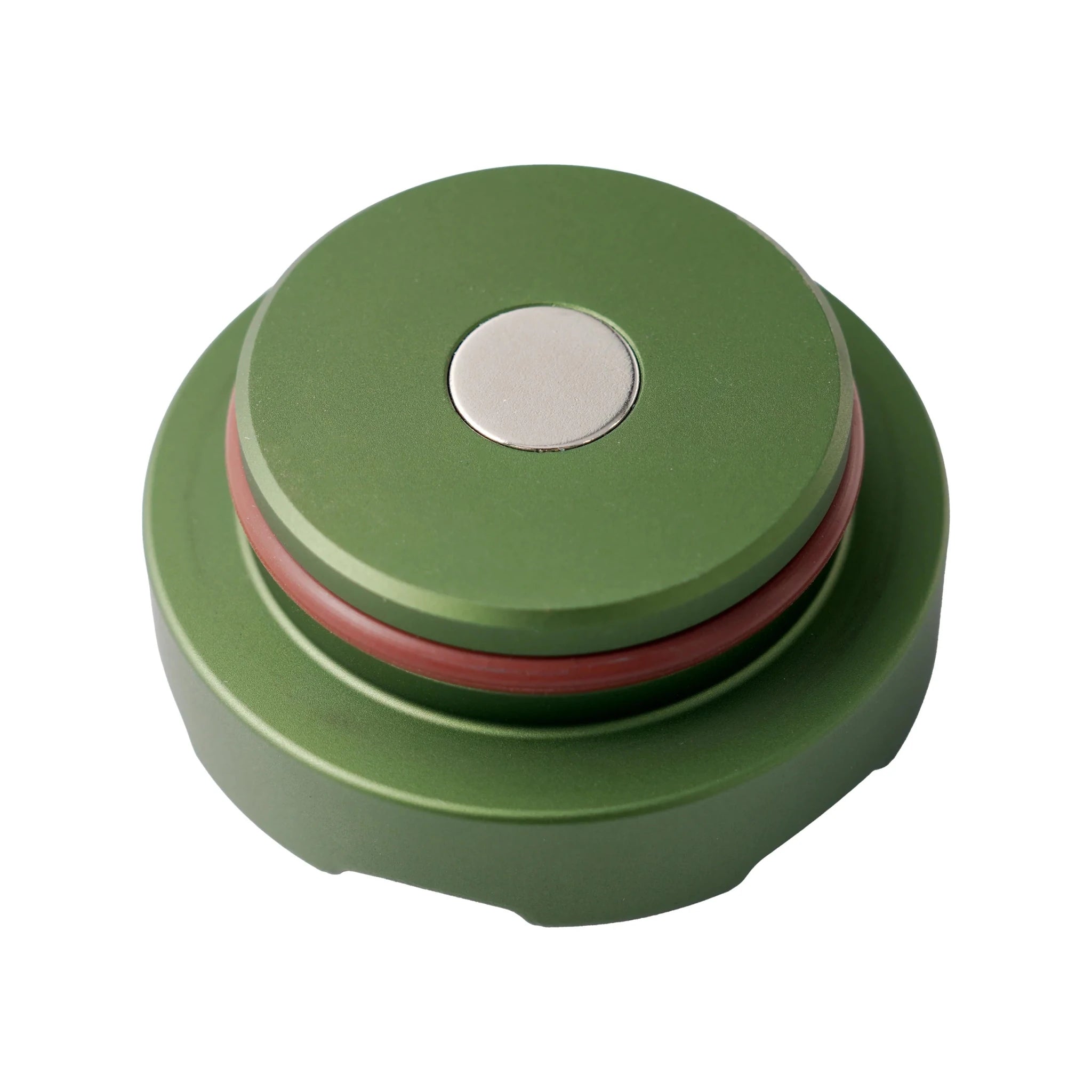PPE 173001000 Billet Fuel Cap with Built - In Magnet (Anodized Green) (2020 - 2026 3.0L Duramax) - Southern Diesel Supply