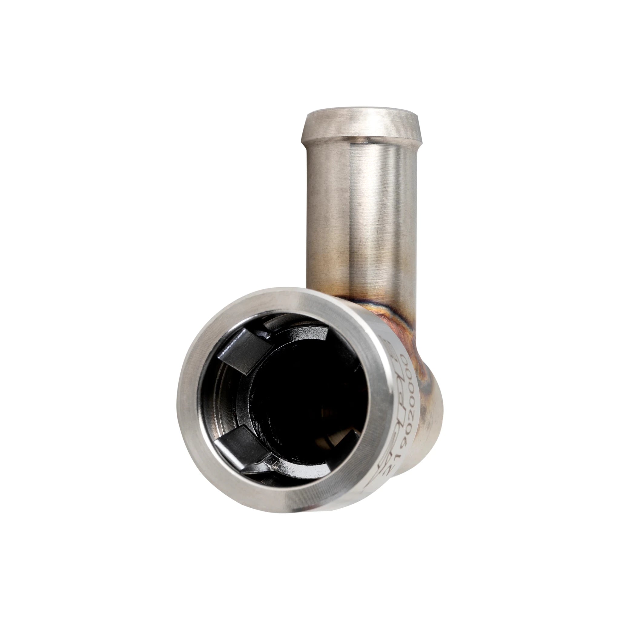 PPE 219020000 Stainless Steel Heater Hose Connector (2007.5 - 2024 Cummins; 2017 - 2019 Duramax) - Southern Diesel Supply