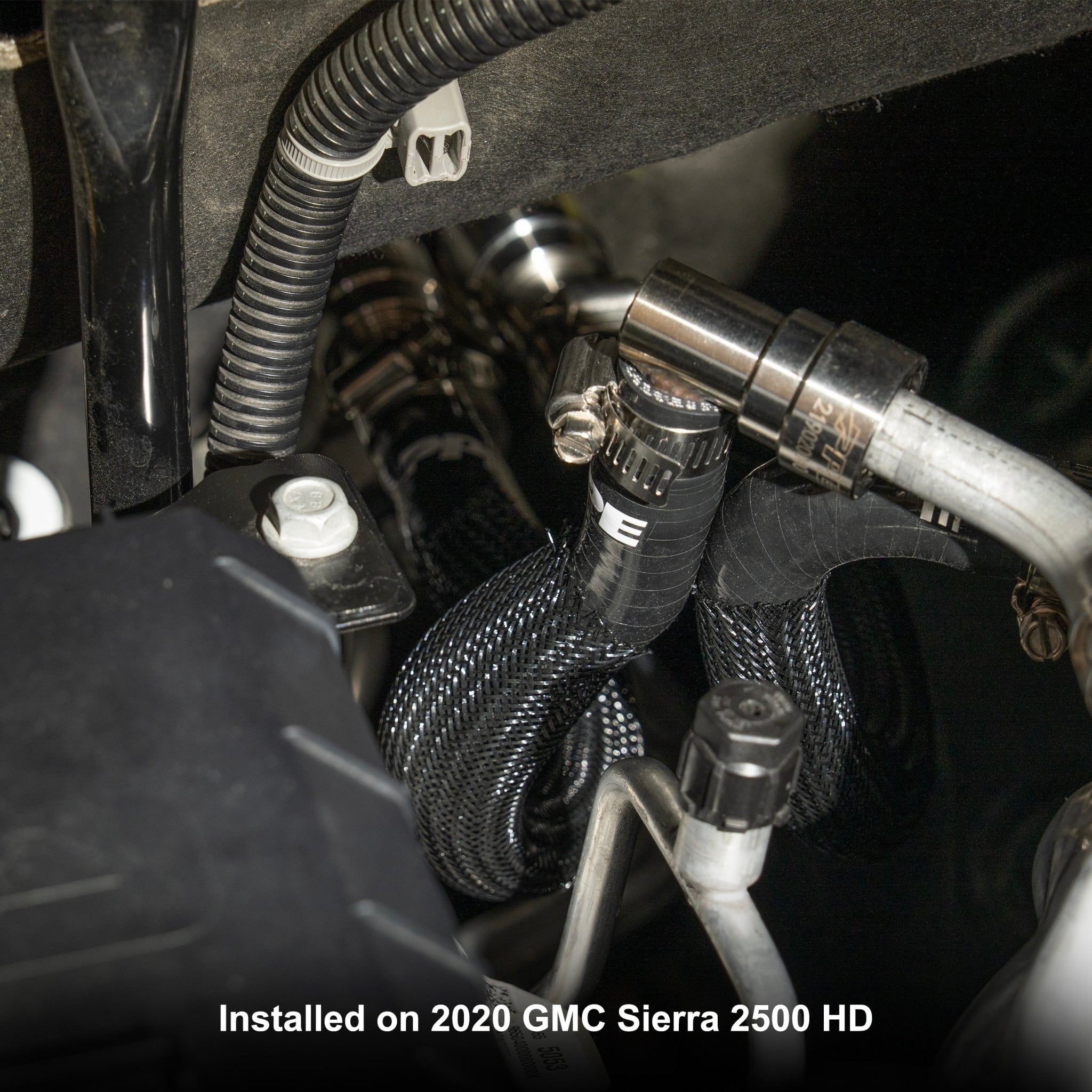 PPE 219020000 Stainless Steel Heater Hose Connector (2007.5 - 2024 Cummins; 2017 - 2019 Duramax) - Southern Diesel Supply