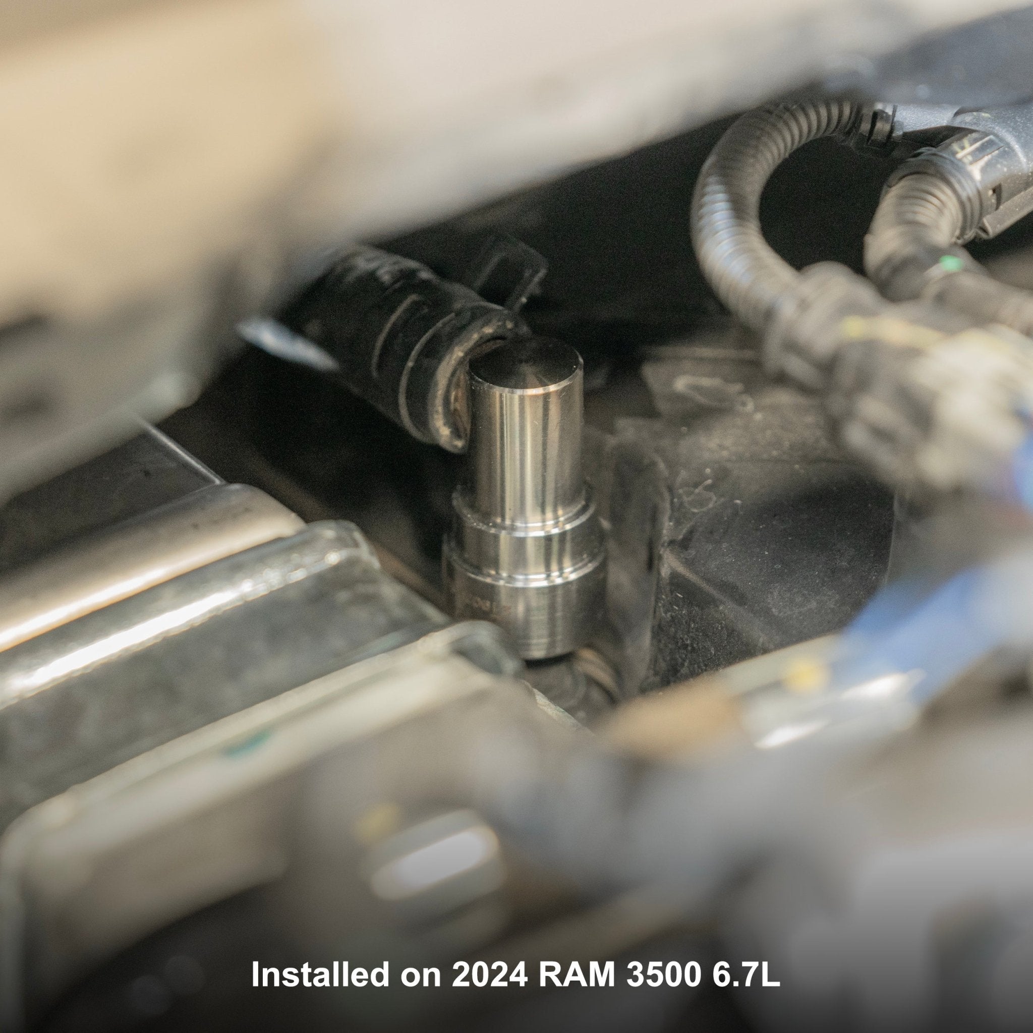 PPE 219020000 Stainless Steel Heater Hose Connector (2007.5 - 2024 Cummins; 2017 - 2019 Duramax) - Southern Diesel Supply